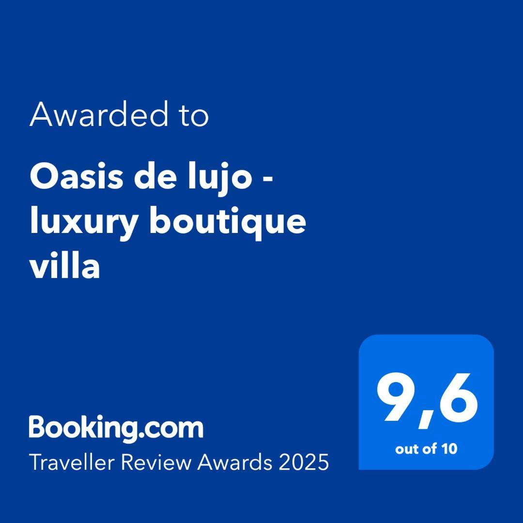 Oasis De Lujo - Luxury Boutique Villa كوستا تاغيسي المظهر الخارجي الصورة